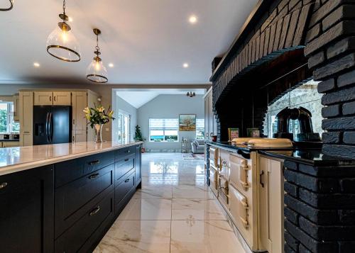 brickwork around aga cooker